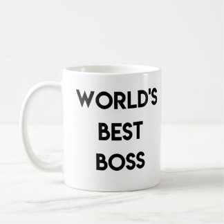 World's best boss コーヒーマグカップ
