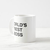 world's best boss the office mug コーヒーマグカップ (正面左)