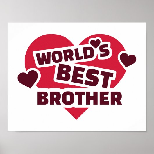 World's best brother ポスター (正面)