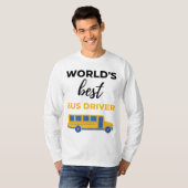World's Best Bus Driver bl Tシャツ (正面フル)