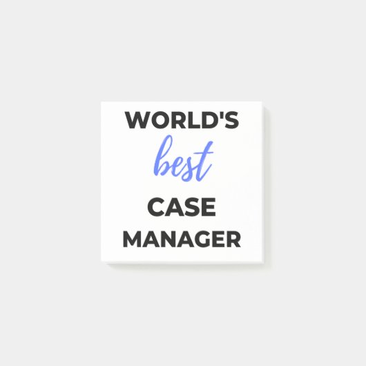 World's Best Case Manager 2 ポストイット (正面)