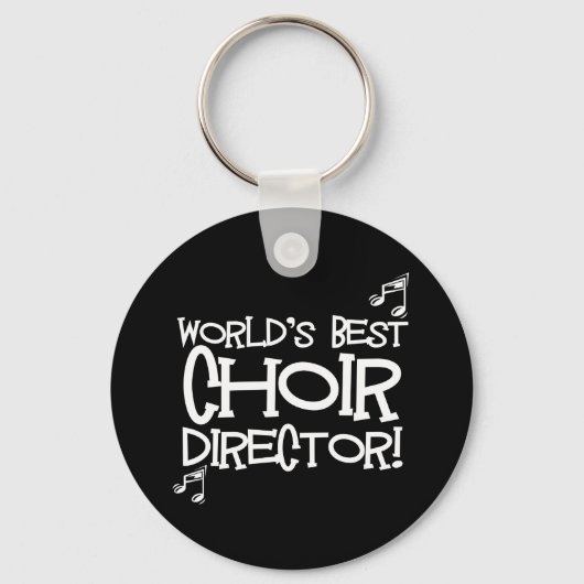 World's Best Choir Director キーホルダー (正面)