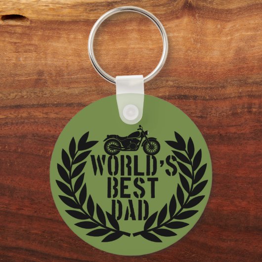 World's Best Dad  キーホルダー (裏面)