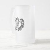 World's Best Dad  フロストグラスビールジョッキ (正面左)