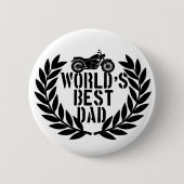 World's Best Dad  缶バッジ (正面)