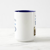World's Best Dad 2 photo collage coffe Mug マグカップ (中央)