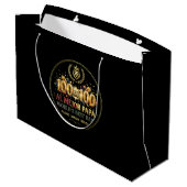World's Best Dad / Bolsa de regalo ラージペーパーバッグ (裏面アングル)