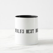 world's best dad coffee mug マグカップ (中央)