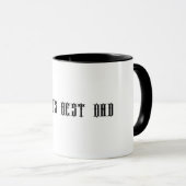 world's best dad coffee mug マグカップ (正面右)
