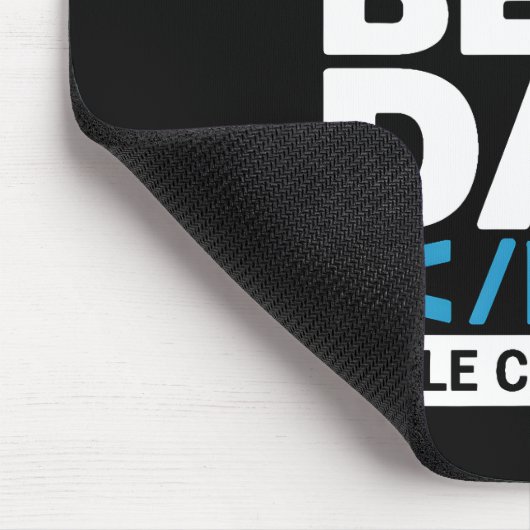 World's Best Dad H1 HTML Programmer Desk マウスパッド (コーナー)