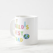 World's Best Dad Mug コーヒーマグカップ (正面左)