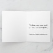 World's Best Dad / Tarjeta de Felicitación カード (内部)