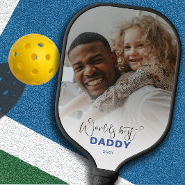 Worlds Best Daddy | 写真 ピックルボールラケット