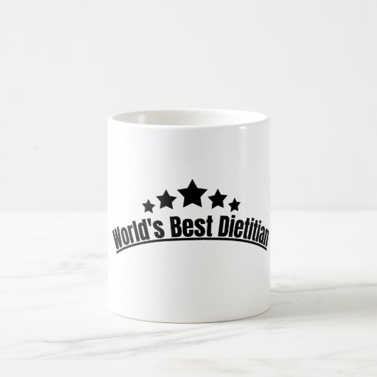 World's Best Dietitian コーヒーマグカップ (中央)