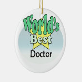 World's best Doctor セラミックオーナメント (右)