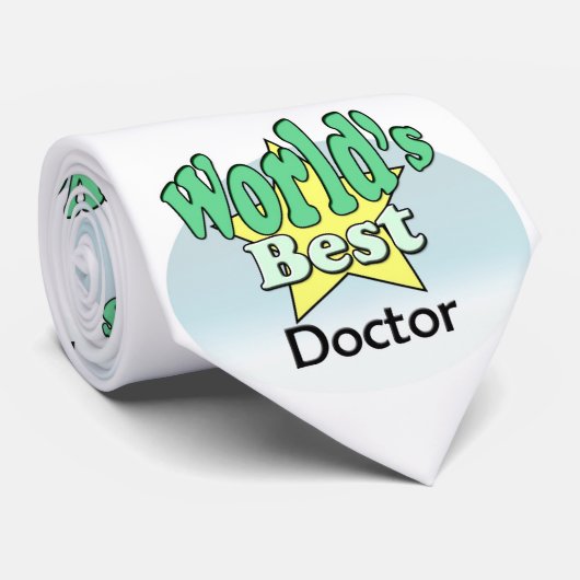 World's best Doctor ネクタイ (ロール)