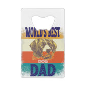world's best dog dad クレジットカード栓抜き (裏面)