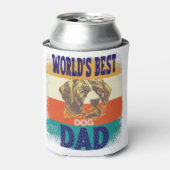world's best dog dad 缶クーラー (缶正面)