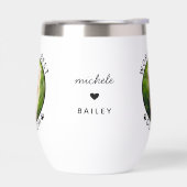 World's Best Dog Mom Custom Pet Name Photo (左面)