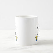 World's Best Farter Mug Gift for Dad Father's Day コーヒーマグカップ (中央)