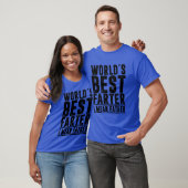 WORLDS BEST FATER I MEAN FATHER fathers day family Tシャツ (ユニセックス)