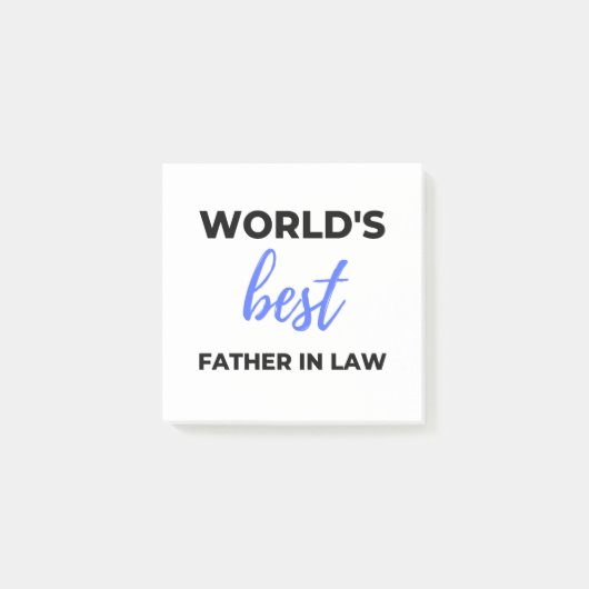 World's Best Father In Law 2 ポストイット (正面)