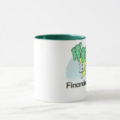 World's Best Financial Advisor マグカップ (中央)