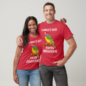 Worlds best Finches Grandma Bird lover Granny girl Tシャツ (ユニセックス)