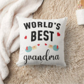 World's Best Grandma クッション (ブランケット)