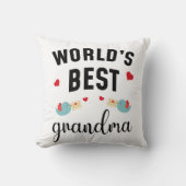 World's Best Grandma クッション (正面)