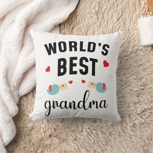 World's Best Grandma クッション (ブランケット)