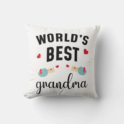 World's Best Grandma クッション (正面)