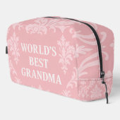 World's Best Grandma Elegant Soft Pink White ドップキット (右コーナー)