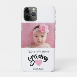 Worlds Best Granny Since Year Photo Cute  iPhone 11 Proケース