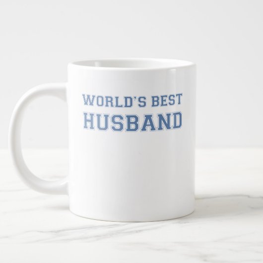 Worlds Best Husband ジャンボコーヒーマグカップ (左)