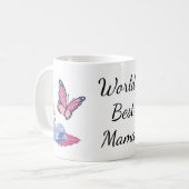 World's Best Mama! コーヒーマグカップ (正面左)