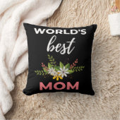 World's Best Mom クッション (ブランケット)