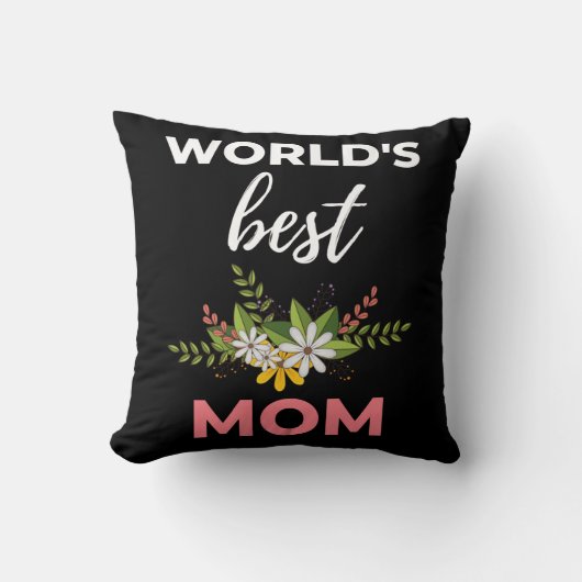 World's Best Mom クッション (正面)