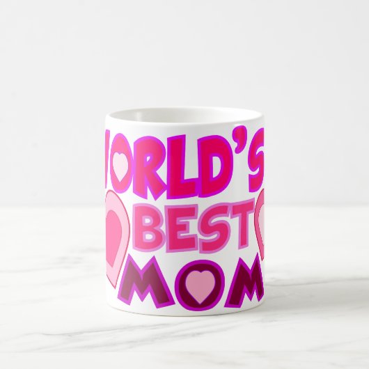 WORLD'S BEST MOM コーヒーマグカップ (中央)