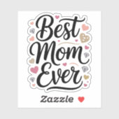 World's Best Mom Diamonds シール (シート)