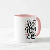 World's Best Mom Diamonds マグカップ (正面右)