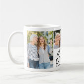 World's Best Mom Ever Photo Collage Mother's Day コーヒーマグカップ (左)