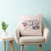 World's BEST Mom Pillow Mother's Day Gift クッション (椅子)