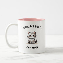 World's best mum- cat lovers gift