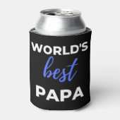 World's Best Papa 缶クーラー (缶正面)