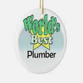 World's best Plumber セラミックオーナメント (右)