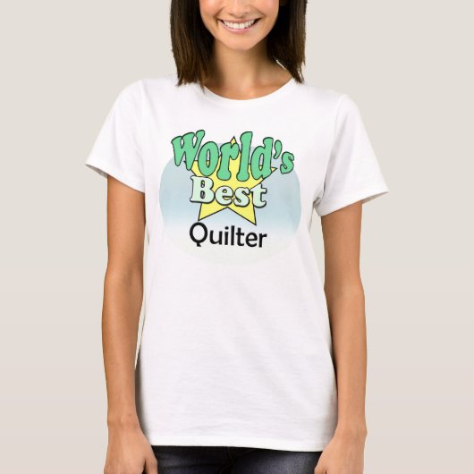World's Best Quilter Tシャツ (正面)