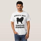 World's Best Samoyed Grandma Dog Owner Tシャツ (正面フル)