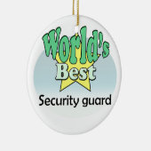 World's best Security Guard セラミックオーナメント (右)