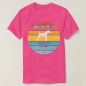 Worlds Best Smooth Fo Terrier Dad Tシャツ (デザイン正面)